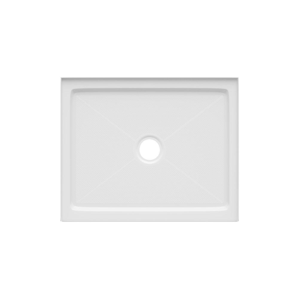PROFLO&reg; White 48 x 34 in. Rectangle Shower Base 