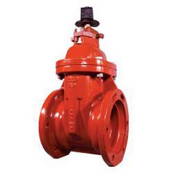 12 in. Flanged x Tyton Joint Ductile Iron Open Left Resilient Wedge Gate Valve