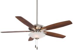 52 in. 5-Blade Indoor Ceiling Fan in Brushed Nickel