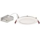 6 x 1-1/10 x 6 in. 14.1W LED Recessed Housing & Trim in Matte White