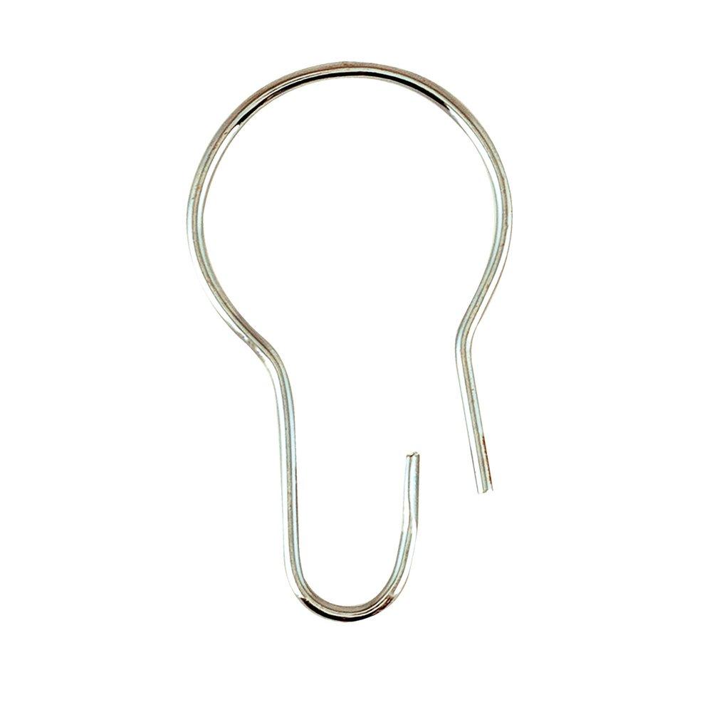 Nickel Plated 3 in. Cylinder Curtain Ring (Pack of 24) 