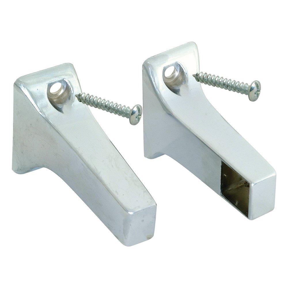 Chrome Towel Bar Bracket with Exposed Screw 