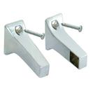 Chrome Towel Bar Bracket with Exposed Screw 