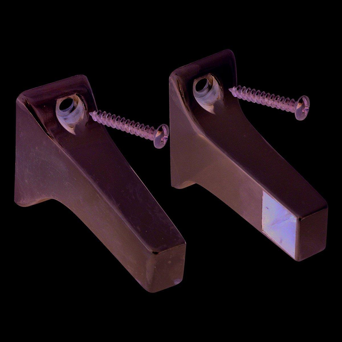Chrome Towel Bar Bracket with Exposed Screw 