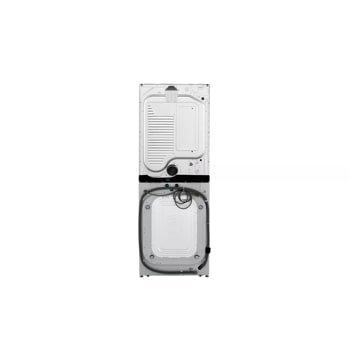 LG White 27 in. 240V 7.4 cu. ft. Electric Combination Washer & Dryers 