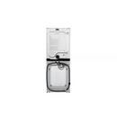 LG White 27 in. 240V 7.4 cu. ft. Electric Combination Washer & Dryers 