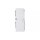 LG White 27 in. 240V 7.4 cu. ft. Electric Combination Washer & Dryers 