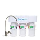 3-Stage Under Sink Water Filtration System with Brushed Nickel Faucet