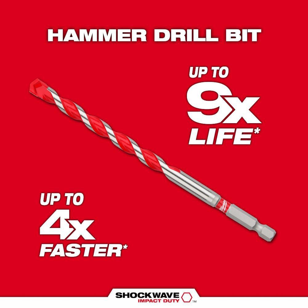 3PC SHOCKWAVE CARB HAMM DRILL 