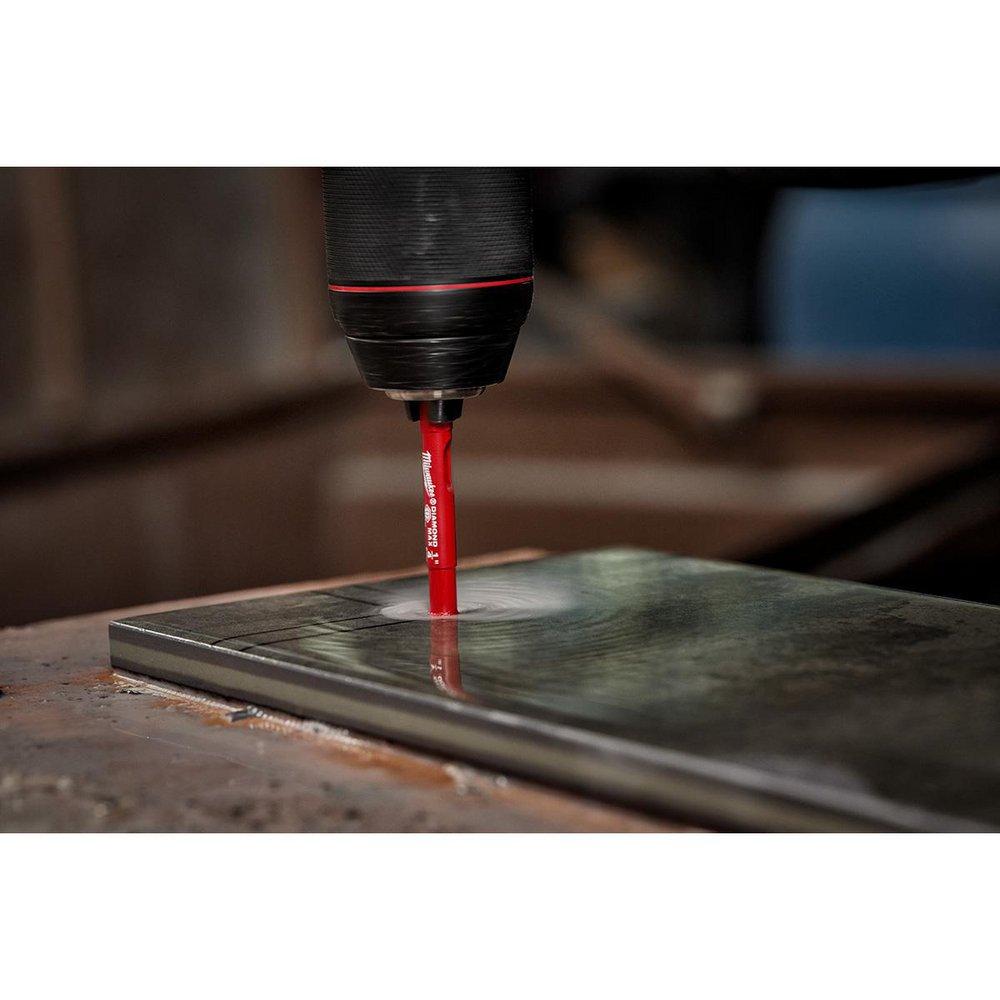 Milwaukee&reg; Red 1/4 in. Hole Saw 2 Piece (Pack of 2) 