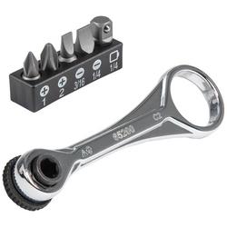 5-piece Slim-Profile Mini Ratchet Set