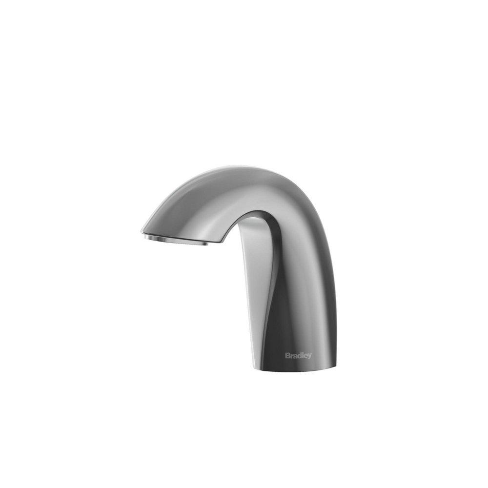 Bradley Corporation Polished Chrome 70.5 oz. Deck Mount Cast Brass and Plastic Soap Dispenser 