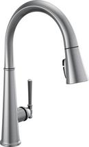 Single Handle Pull Down Kitchen Faucet in Lumicoat® Arctic Stainless