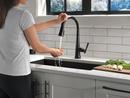 Delta Faucet Matte Black Single Handle Pull Down Touch Activated Kitchen Faucet 