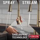 Delta Faucet Lumicoat&reg; Champagne Bronze Single Handle Pull Down Kitchen Faucet 