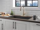 Delta Faucet Lumicoat Champagne Bronze Single Handle Pull Down Kitchen Faucet 