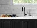 Delta Faucet Matte Black Single Handle Pull Down Kitchen Faucet 