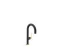 Kallista Matte Black Single Handle Lever Bar Faucet 