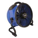 1/4 HP 1720 CFM 1.6 Amp Variable Speed 14 in SealedMotor Hi-Temp Axial Air Mover with Built-in Power Outlets for Daisy Chain