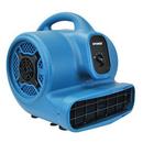 1/4 HP 1600 CFM 3.0 Amps 3-Speed Centrifugal Air Mover in Blue