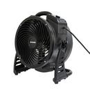 115 Watt 1450 CFM 1.2 Amp Variable Speed 12 in BrushlessDCMotor Axial Air Mover with Ozone Generator in Black 