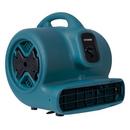 1/2 HP 2800 CFM 5.0 Amps 3-Speed Centrifugal Air Mover in Blue 