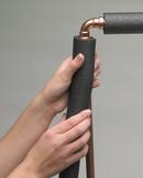 Frost King Black 1/2 in. x 3 ft. Polyethylene Pipe Insulation in Black (Pack of 4) 