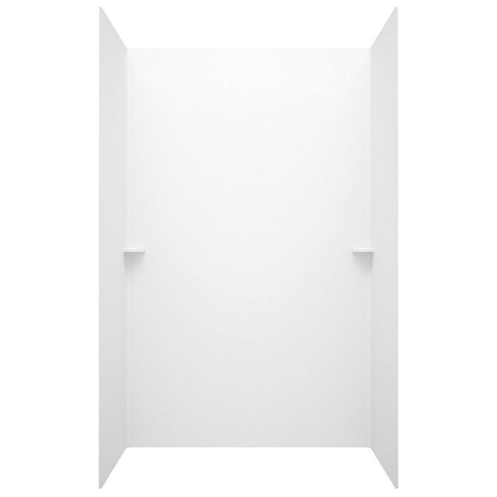 36X96 3 PNL SHWR WALL KIT W/ S/DISH 