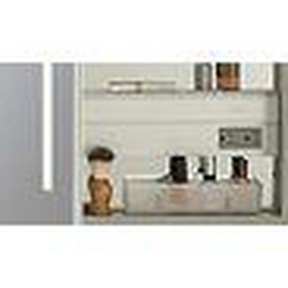 Robern Mirror Finish 23-1/4 x 30 in. Recessed Mount and Surface Mount Medicine Cabinet 