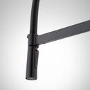 Signature Hardware Matte Black Single Handle Pull Down Kitchen Faucet 