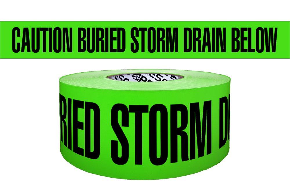 Presco Green Green 1000 ft. Marking Tape 