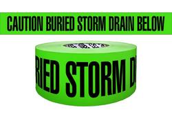 Marking and Storm Drainage Green 1000 ft. Marking Tape