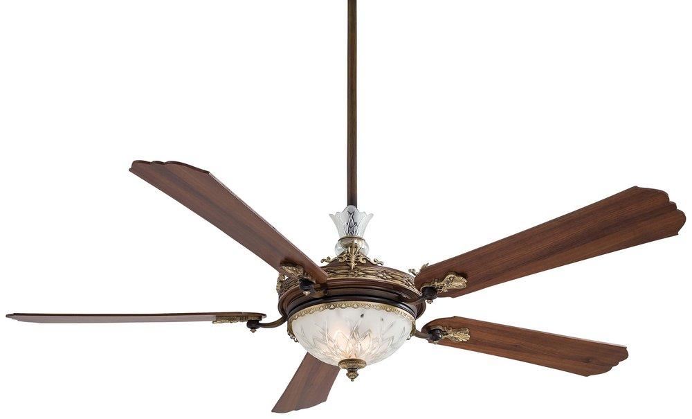 Minka Aire Belcaro Walnut™ 5 Blades 68 in. Indoor Ceiling Fan 