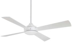 52 in. 4-Blade Indoor Ceiling Fan in Flat White