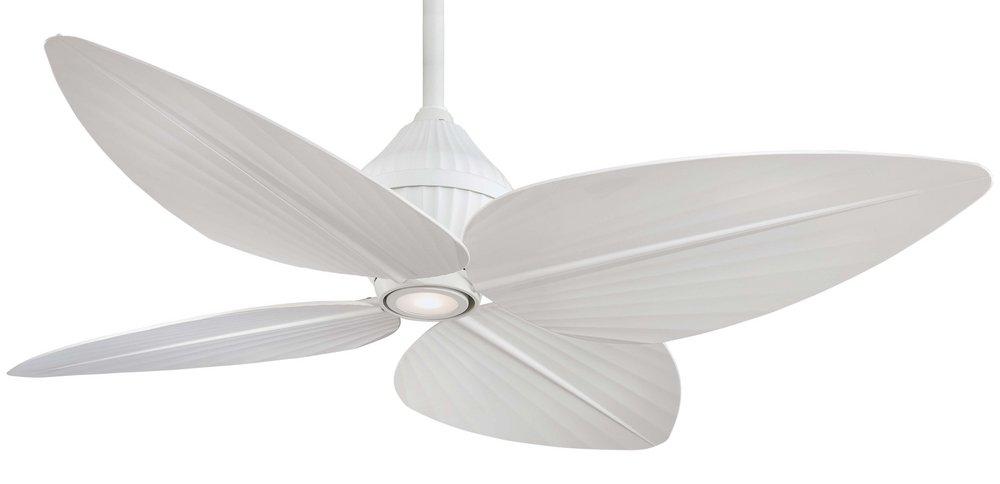CCY FLWH 52 CEIL FAN 4 BLD W/LGHT 