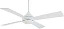 Minka Aire Flat White 4 Blades 52 in. Indoor Ceiling Fan in