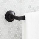 24 in. Towel Bar in Matte Black