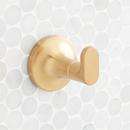 1-Hook Robe Hook in Brushed Gold