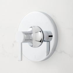 Single Handle Pressure Balancing Valve Trim in Chrome (Trim Only)