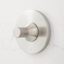 Knob Handle for Pressure Balancing Valve Trim in Brushed Nickel (Trim Only)