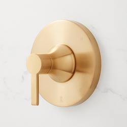 Lever Handle for Pressure Balancing Valve Trim in Brushed Gold (Trim Only)