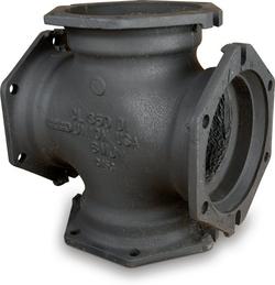 8 in. Mechanical Joint Ductile Iron C110 Full Body Cross (Less Accessories)