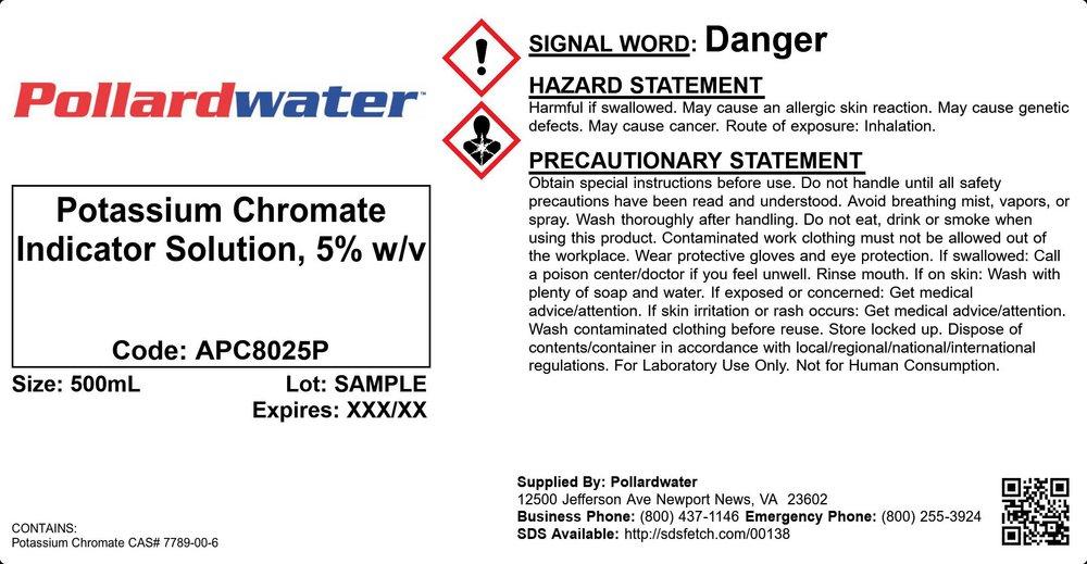 Pollardwater Light Yellow Potassium Chromate 