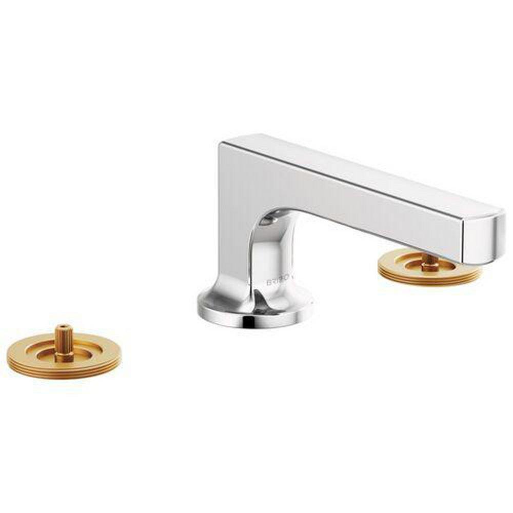Brizo Chrome Widespread Bathroom Sink Faucet 