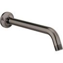 Brizo Brilliance Black Onyx 1/2 x 2 x 10 in. NPT Solid Brass Shower Arm and Flange 