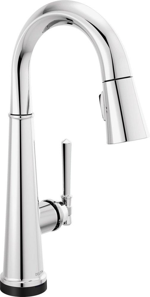 Delta Faucet Lumicoat Chrome Single Handle Lever Bar Faucet 