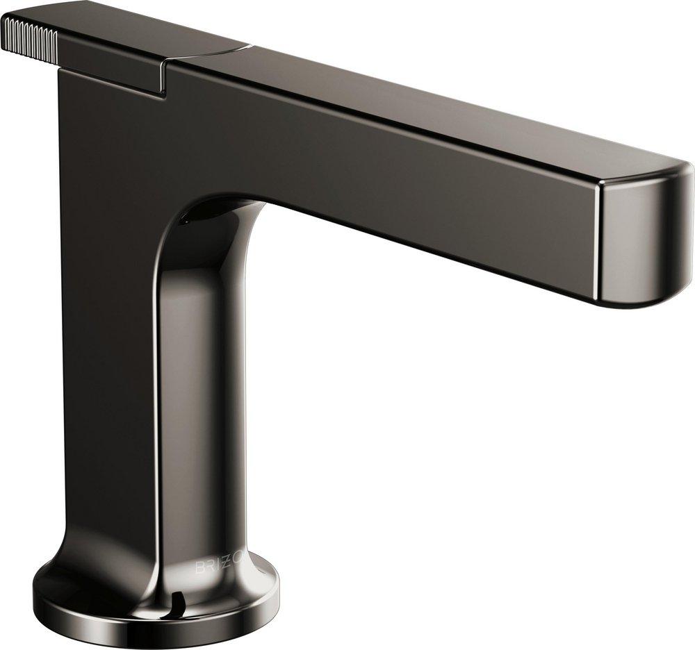 Brizo Brilliance Black Onyx Single Handle Monoblock Bathroom Sink Faucet 