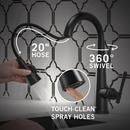 Delta Faucet Matte Black Single Handle Pull Down Bar Faucet 