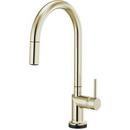 Brizo Polished Nickel Single Handle Pull Down Touch Activated Kitchen Faucet 
