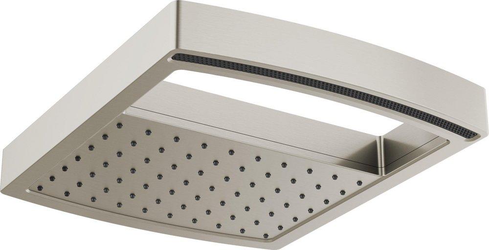 Brizo Luxe Nickel Multi Function Canopy Spray, Full Spray and Full Spray with Canopy Showerhead 